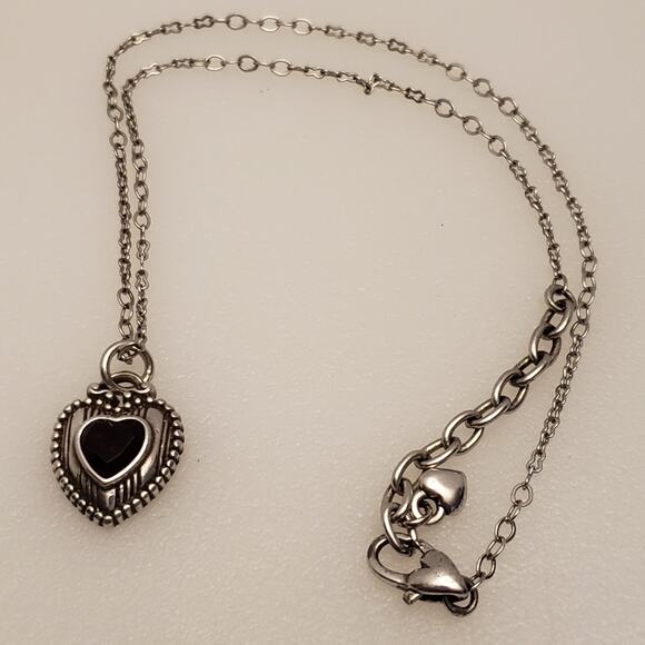 RARE BRIGHTON Cherished love‎ red heart necklace - Picture 2 of 8